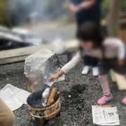 焼き芋祭りとガウガウ犬